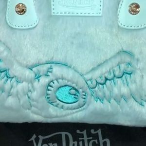 Authentic Von Dutch fur crossbody bag